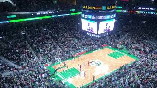 Tacko Fall enters for Celtics against Pistons