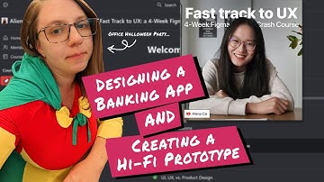 Fast-track to UX: a 4-Week Figma Crash Course by Aliena Cai - Banking app & Hifi Prototype REVIEW