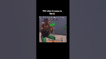 TOJI When It Comes To Ego🔥#shorts #bgmishorts #pubg #pubgmobile #handcam #jonathan #ego