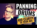 Panning Drums to Add Clarity to your Mix
