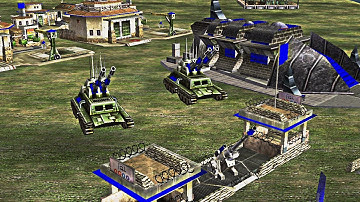 China Infantry vs 7 USA BOSS - Command & Conquer Generals Apocalyptic