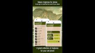 App nature ringtones VER screenshot 1