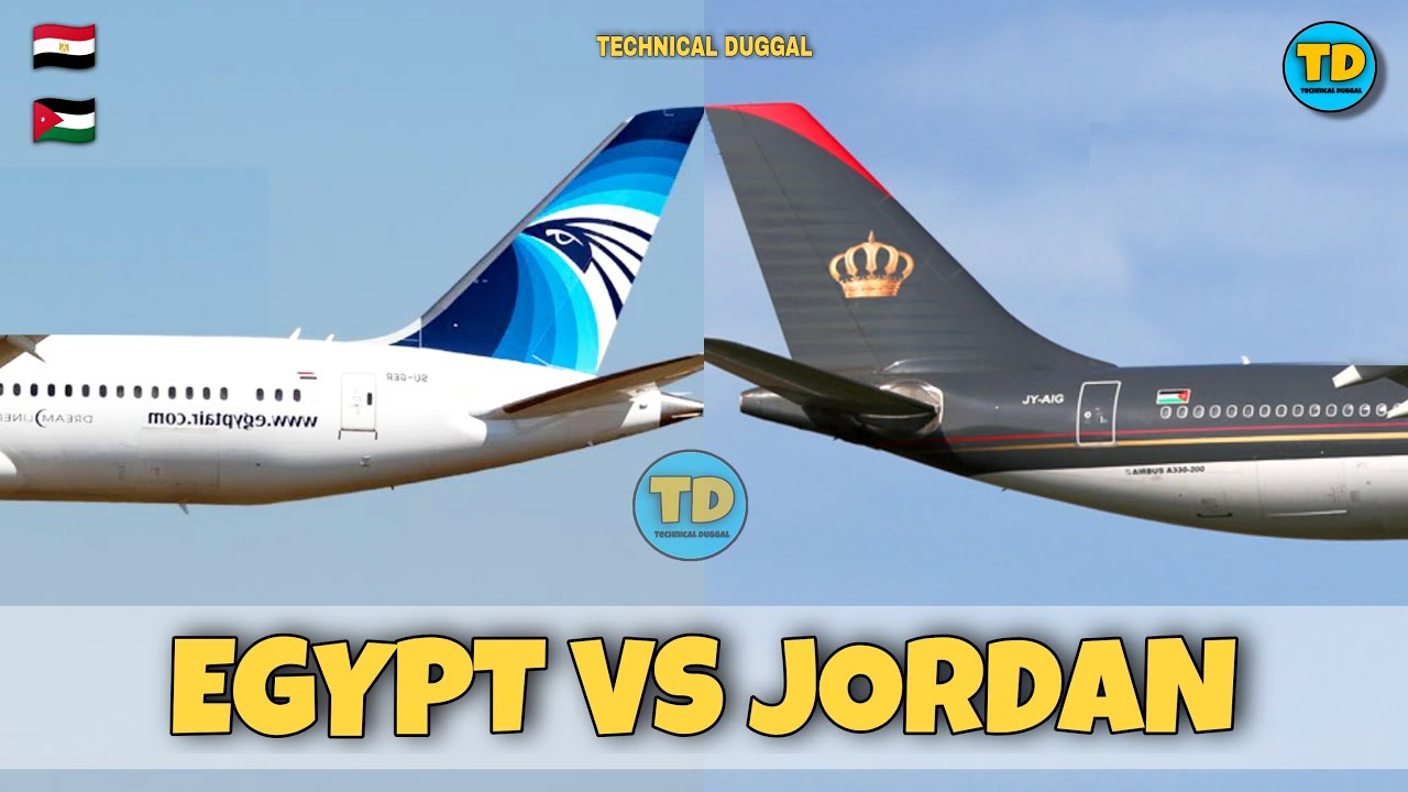 Egypt Air Vs Royal Jordanian Airlines Comparison 2020! -
