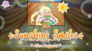 sunshine smiles｜Alice Peperoncino / Alice Kagayaki｜FULL+LYRICS[ROM/KAN/ENG]｜Kiratto Pri☆Chan