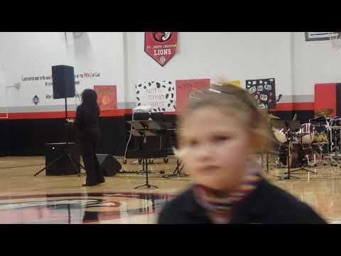 MCE's Kimberly Warren speaks @St Joseph Christian School Missions Assembly (HS- Part 1)