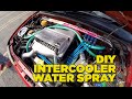 Budget Intercooler Water Spray