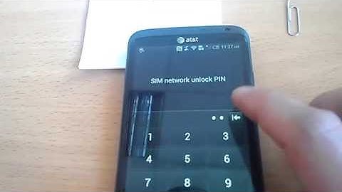 How to Unlock HTC One X  from At&t by Unlock Code, from Cellunlocker.net