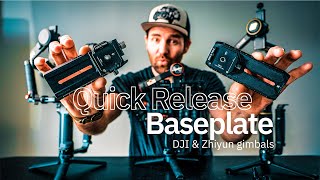 Best Quick Release Plate For Gimbals | Ulanzi F38 Quick Release System for DJI & Zhiyun gimbals.