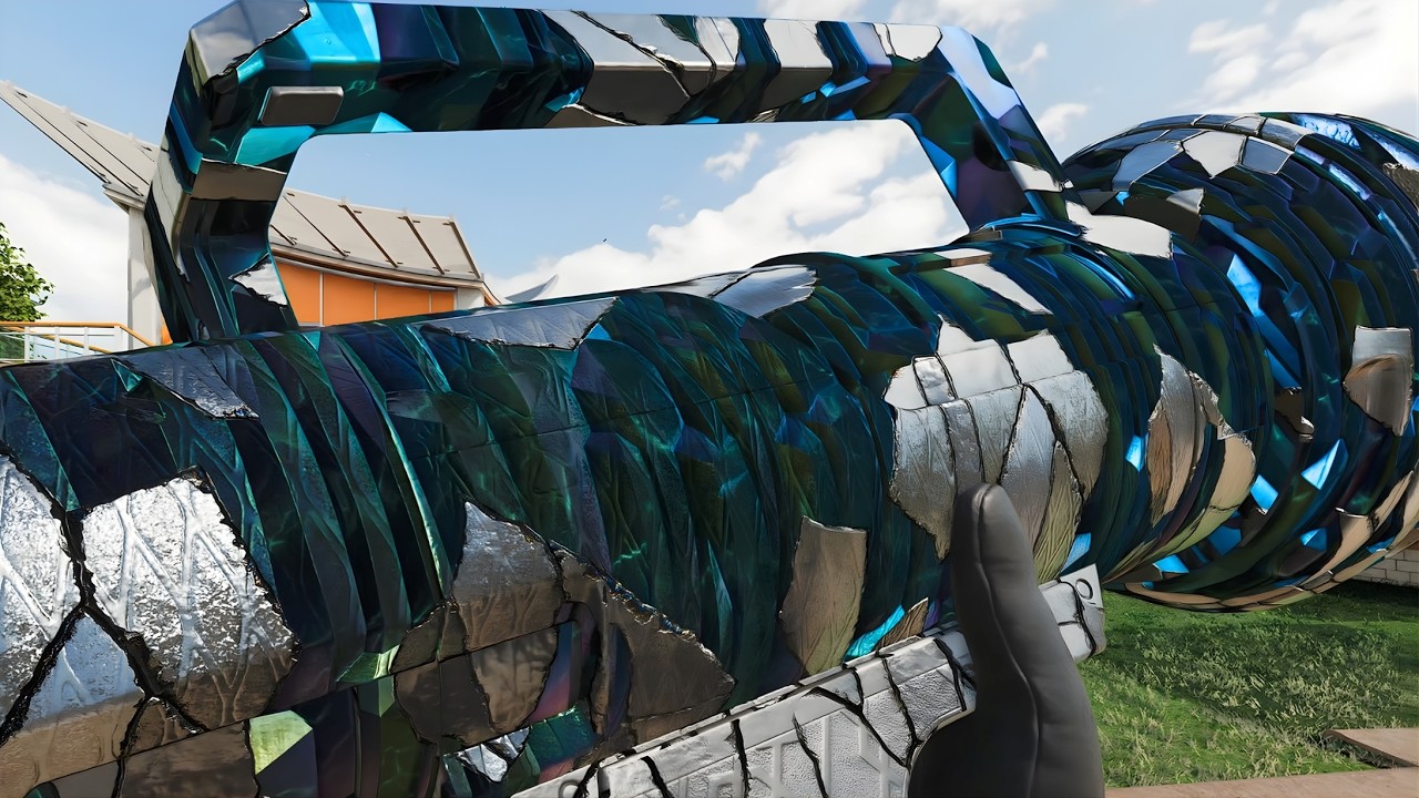 Starglass Camo on 10 Weapons (Warzone Camo)