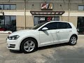 2017 Volkswagen Golf Wolfsburg in Pure White//SOLD!!