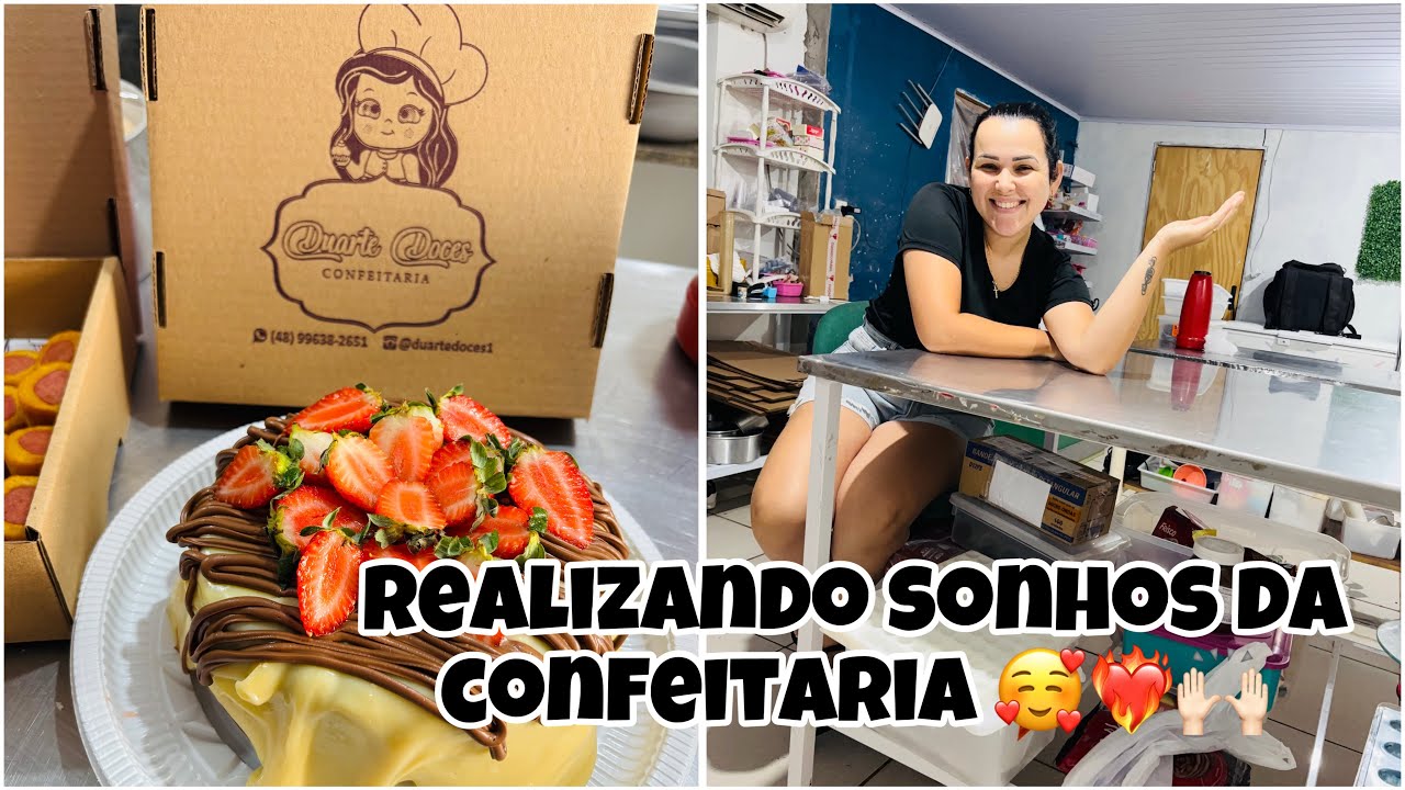 Realizando Sonhos da confeitaria 🥰 Vem ver oque comprei ❤️‍🔥🙌🏻🥹