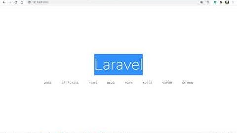 CARA MERUBAH LANDING PAGE DAN MENJALANKAN LARAVEL