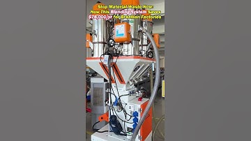 Gravimetric Blender #machine #injectionmolding #blender #loader #mixer #automachine #automatizacion