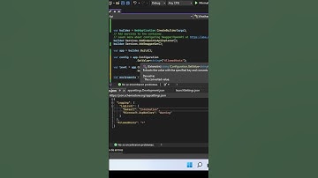 Como leer la configuración  de un proyecto Web API de .NET 6