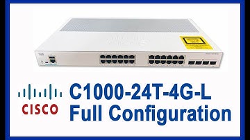 Cisco C1000-24T-4G-L Full Configurations,