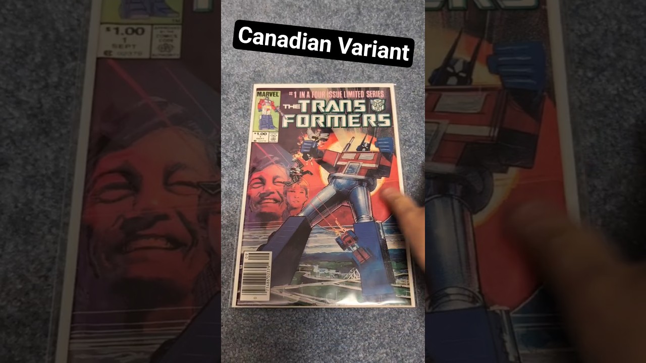 Transformers (and some CPV) by Marvel Comics - YouTube