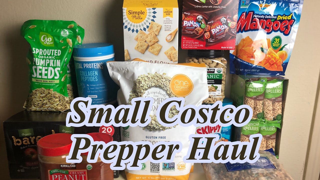 Costco Prepper/Stock up haul with Prices YouTube