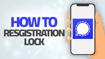 How To Turn On/Off Registration Lock On Signal App | Step By Step