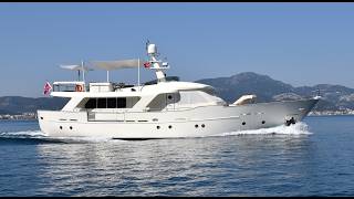 MR WHITE FOR SALE: 24m Benetti Sail Division 79 | Steel, Stabilized & VAT Paid