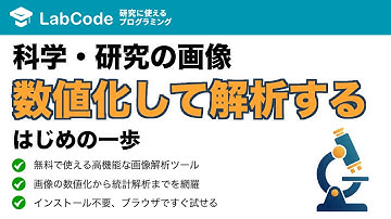 【画像解析入門 #1】ImageJ/Fijiとは？インストール不要で始める科学画像の処理・分析入門