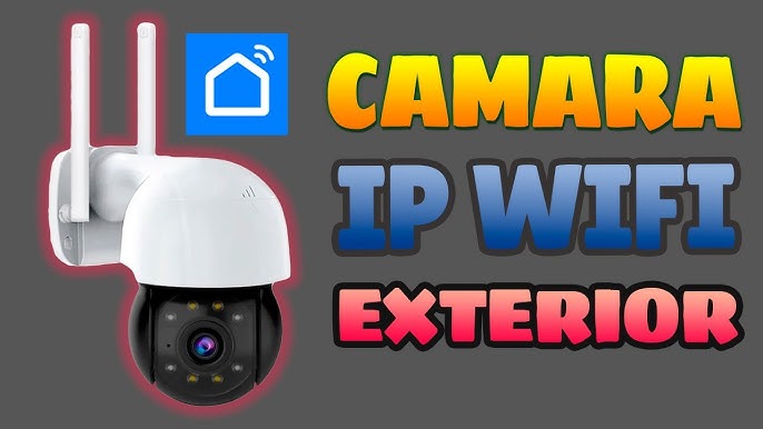 Camara IP Wifi Inalámbrica Exterior, Visión Nocturna, 1080P - Tienda8