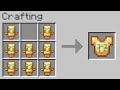 Minecraft UHC but you can craft armor from totems of undying...