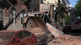 No injuries reported in Brooklyn partial building collapse