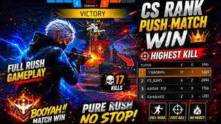 CS Rank Push Match Win With Highest Kill 🔥 Full Rush Gameplay #yraosahabaman 