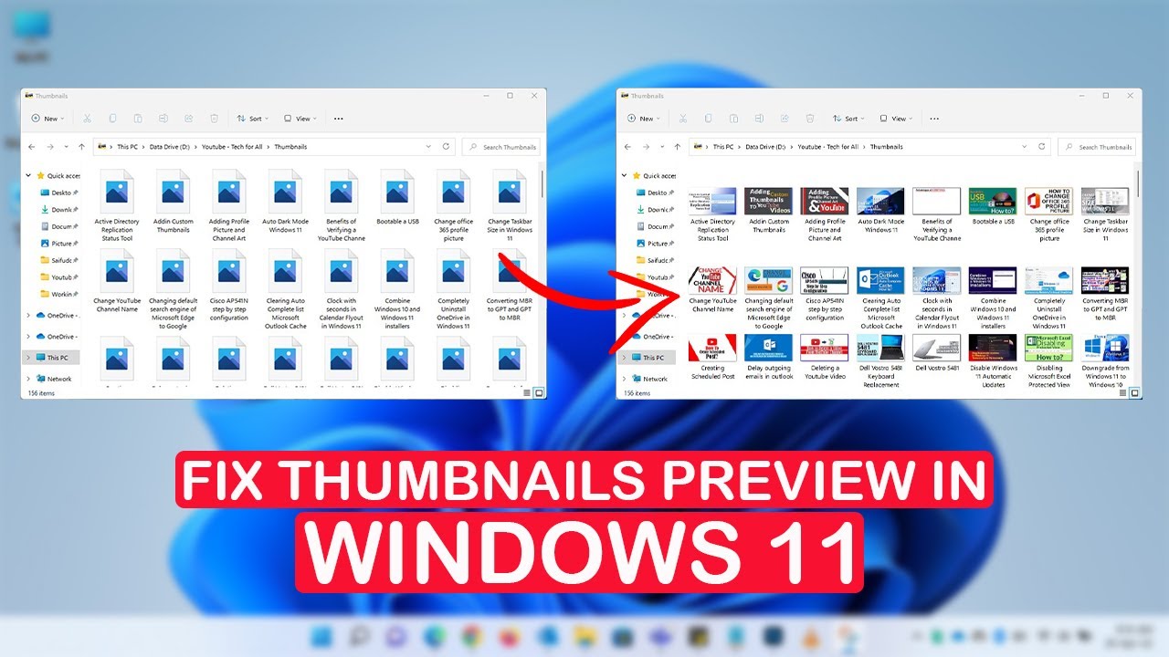 How To Fix Thumbnails Not Showing In Windows 11 Youtube