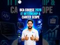 Don't Choose the Wrong BCA College in 2026! ⚠️ #bca #careeradvice #techjobs