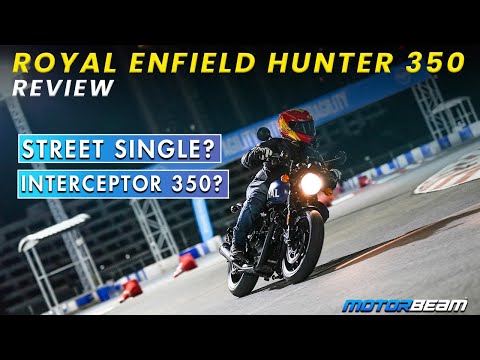 Royal Enfield Interceptor 350 or Street Single? - RE Hunter 350 Review | MotorBeam