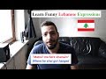 Funny Lebanese Saying You Must Know! | تعلم تعابير لبنانية مضحكة (Feat. Jihad!!)
