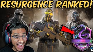 LIVE  WARZONE CHEATER GRINDS FOR IRIDESCENT IN RESURGENCE RANKED!! (LAST DAY!)