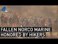 Hundreds Hike in Honor of Norco Marine Killed in Afghanistan Attack | NBCLA