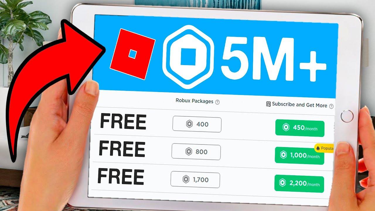 EASY* How To Get FREE ROBUX on iPad in 2023! (how to get free
