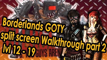 Borderlands - part 2 - Split screen Co-op - 1080p 60fps - No commentary
