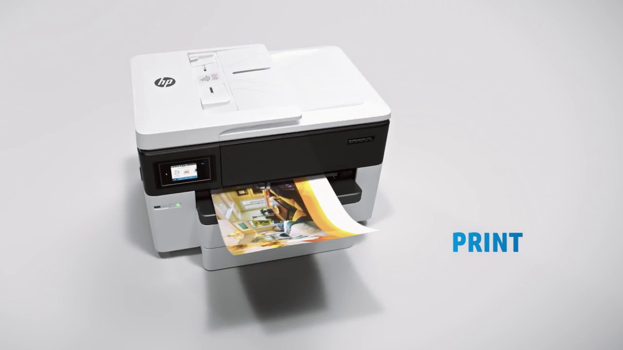 HP Officejet Pro 7740 (A3) Printer Product Video 