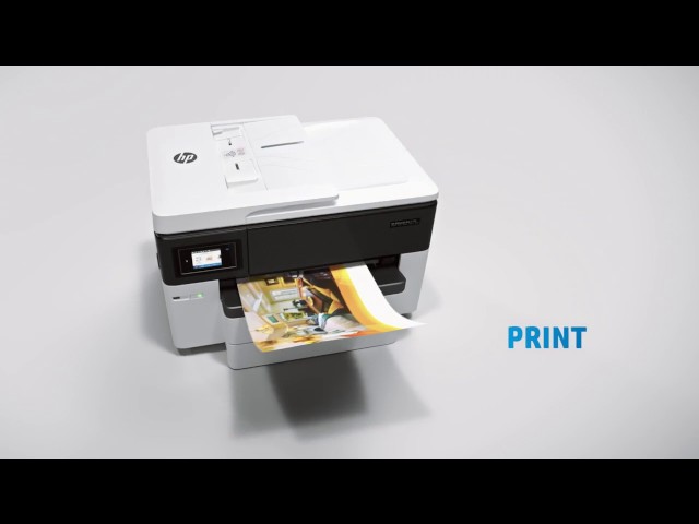 HP Officejet Pro 7740 (A3) Printer Product Video 