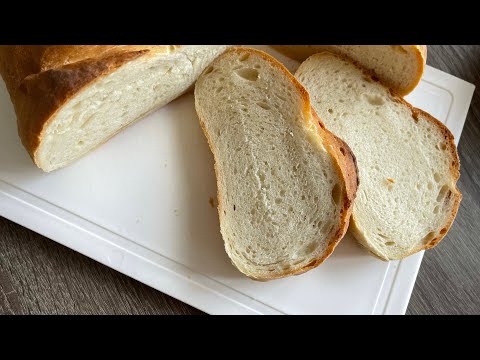 Готовим батон дома в духовке.Пошаговый рецепт.Cooking a loaf at home in the oven.Step by step recipe