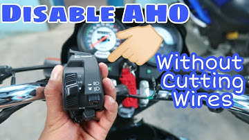 How To Install BS3 Headlight Switch In New Splendor