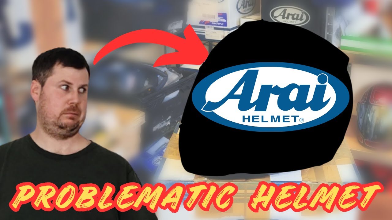 I Bought a Arai Helmet With a Common Problem!