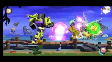 Angry birds transformers gameplay with devastator