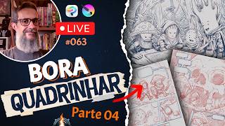063 -  Fazendo HQ parte 4 #hqs #comics #arte  #desenho #clipstudiopaint #art #ilustração #quadrinhos