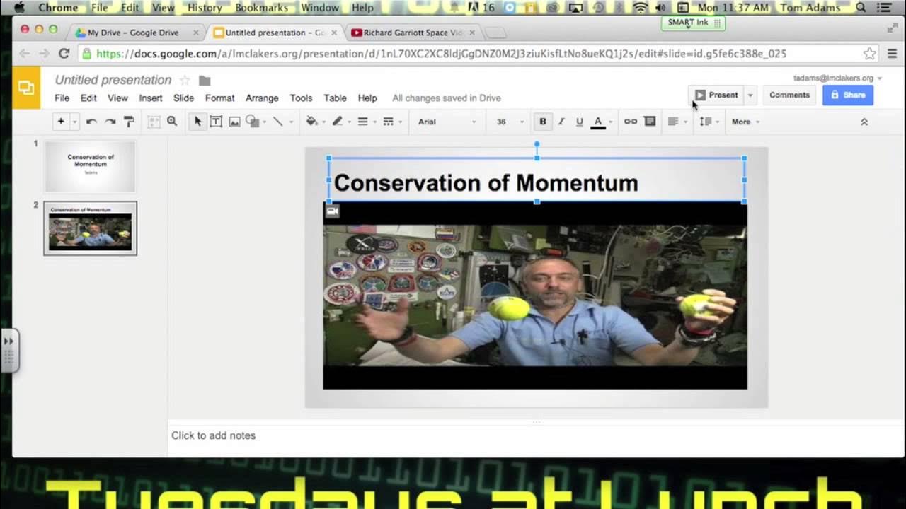 How to Embed Youtube Videos in Google Slides YouTube