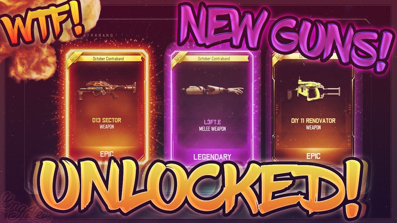 UNLOCKING BACK TO BACK *NEW* DLC WEAPONS!! Black Ops 3 "D13 SECTOR
