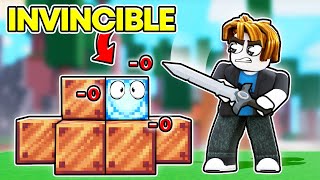 I Trolled With INVINCIBILITY In The New Mode...(Roblox BedWars)