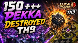 150++ PEKKA vs TH9😈😱 WHO WILL WIN? #View #like SUBSCRIBE FOR MORE ❤️