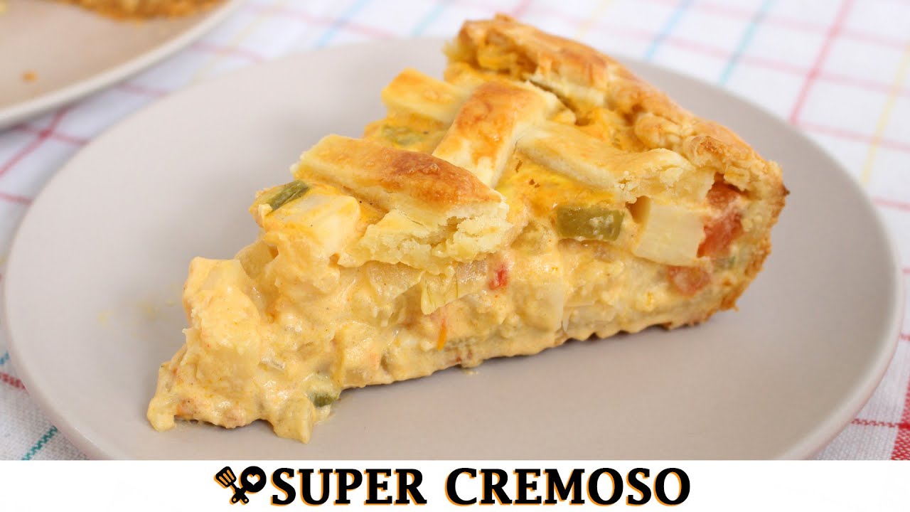 EMPADÃO DE PALMITO CREMOSO - RECEITAS QUE AMO