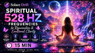 "528 Hz Spiritual Frequency 🌸 DNA Repair, Rejuvenation &amp; Emotional Clarity | Solace Drift"