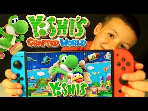 Видео: Yoshi Crafted World - Прохождение на Двоих - Nintendo Switch